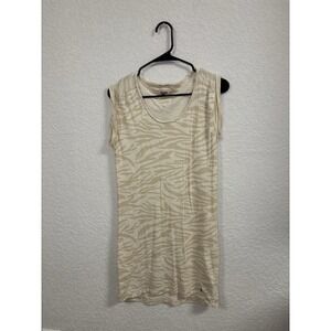 Tommy Hilfiger Denim Beige Size S Sleeveless Summer Lightweight Casual Dress